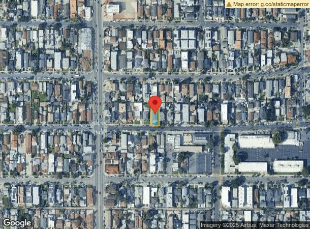  1353 W 36Th Pl, Los Angeles, CA Parcel Map