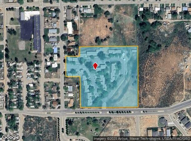  516 S Madison St, Cortez, CO Parcel Map