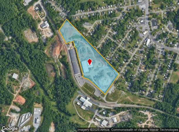  2301 Mayflower Dr, Lynchburg, VA Parcel Map