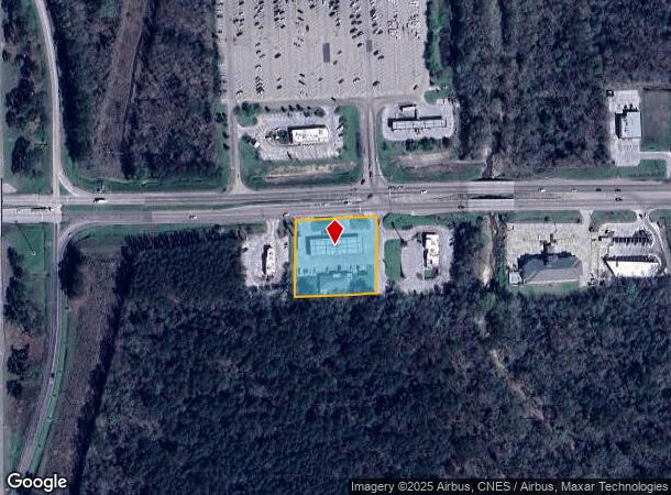 1205 W Oak St, Amite, LA Parcel Map
