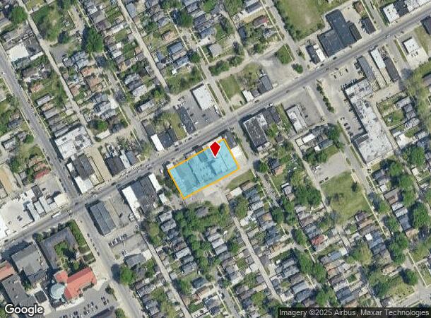  4827 W Vernor Hwy, Detroit, MI Parcel Map
