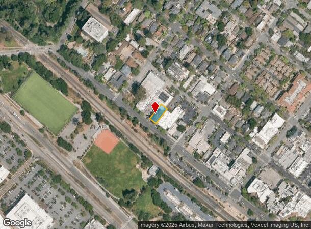  235 Alma St, Palo Alto, CA Parcel Map