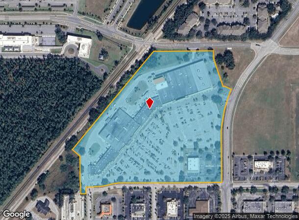  2864 David Walker Dr, Eustis, FL Parcel Map