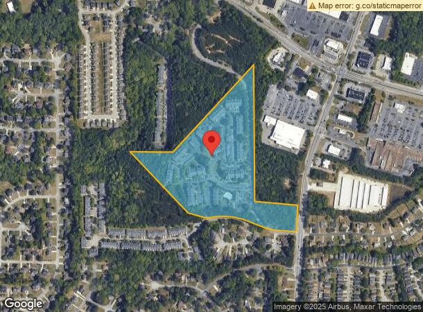  3820 Harvest Dr, Decatur, GA Parcel Map