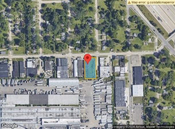  20539 Glendale St, Detroit, MI Parcel Map