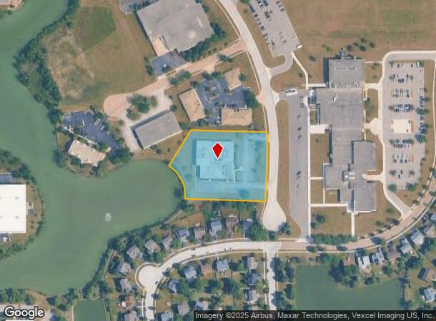 881 Shoreline Dr, Aurora, IL Parcel Map