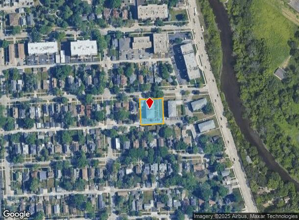  1639 Oakwood Ave, Des Plaines, IL Parcel Map