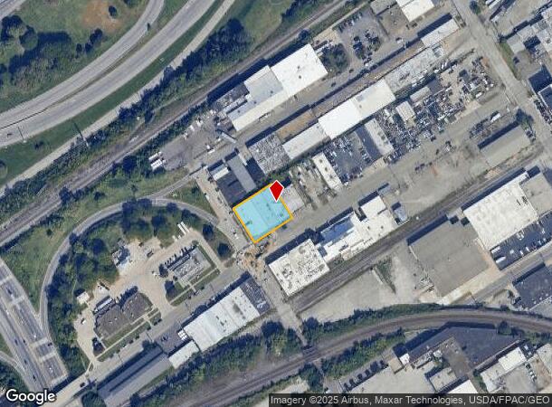  3303 Lakeside Ave E, Cleveland, OH Parcel Map