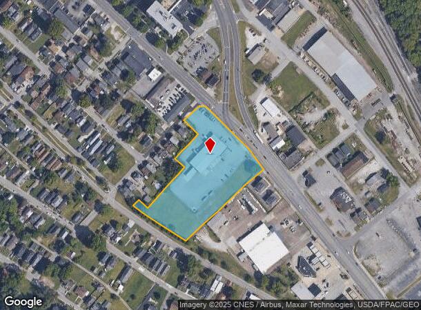  3300 Winchester Ave, Ashland, KY Parcel Map