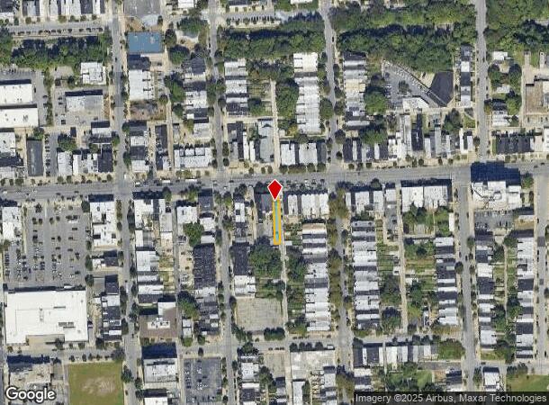  217 E 25Th St, Baltimore, MD Parcel Map