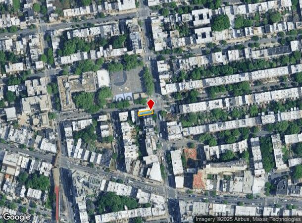  1224 Bedford Ave, Brooklyn, NY Parcel Map