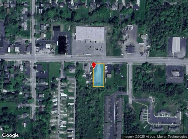  13419 Broadway St, Alden, NY Parcel Map