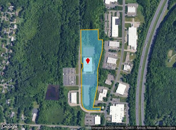 11 Interstate Dr, West Springfield, MA Parcel Map