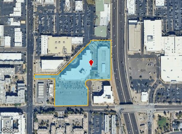 1661 E Camelback Rd, Phoenix, AZ Parcel Map