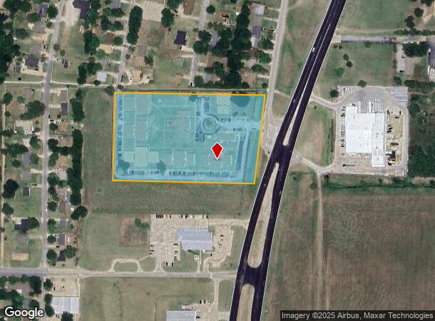  1300 S Adelaide St, Terrell, TX Parcel Map