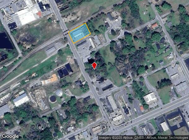501 Broad St, Bennettsville, SC Parcel Map