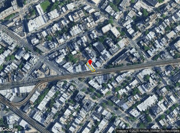  1215 Myrtle Ave, Brooklyn, NY Parcel Map