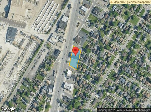  10783 W Jefferson Ave, River Rouge, MI Parcel Map