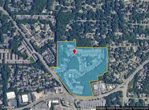 1049 Powers Ferry Rd Se, Marietta, GA Parcel Map