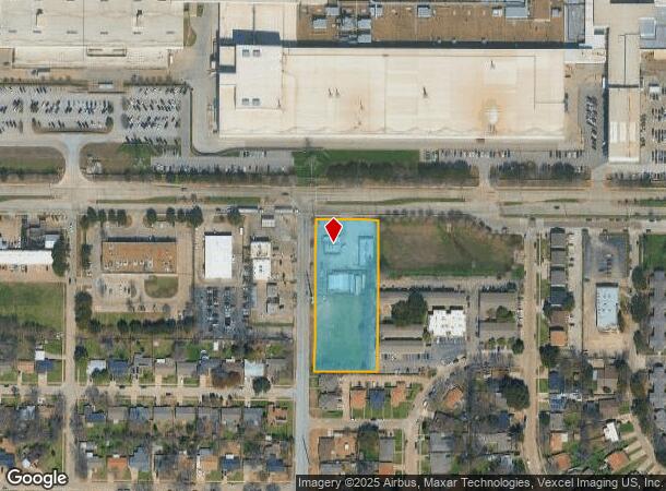 2200 E Abram St, Arlington, TX Parcel Map