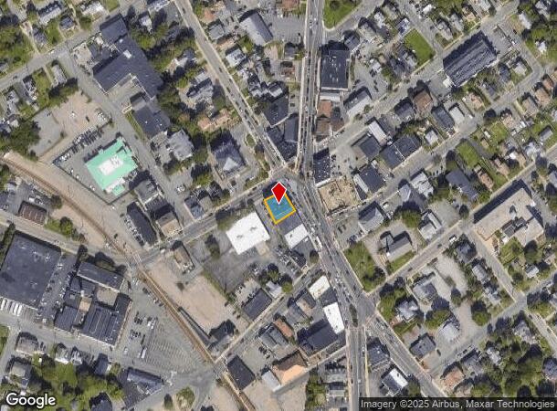  753 Washington St, Stoughton, MA Parcel Map