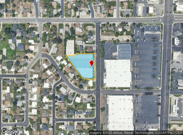  5954 S Main St, Salt Lake City, UT Parcel Map