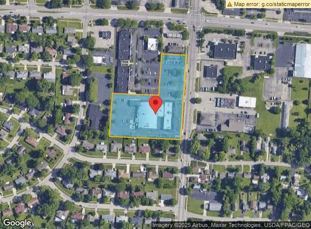  1216 Marshall Rd, Dayton, OH Parcel Map