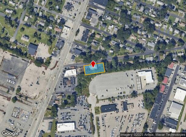  124 Tennessee Ave, Warwick, RI Parcel Map