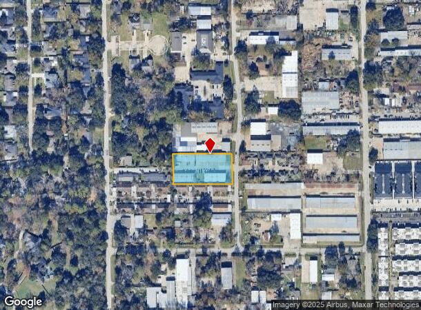  1611 Elmview Dr, Houston, TX Parcel Map
