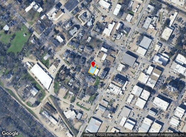  407 W Franklin St, Waxahachie, TX Parcel Map