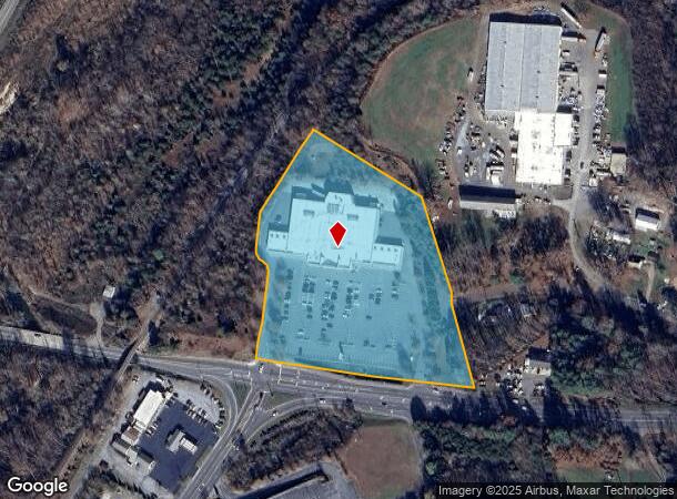  1555 E Union St, Morganton, NC Parcel Map