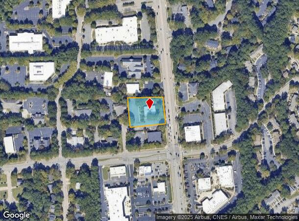  7509 Six Forks Rd, Raleigh, NC Parcel Map