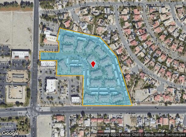  27700 Landau Blvd, Cathedral City, CA Parcel Map