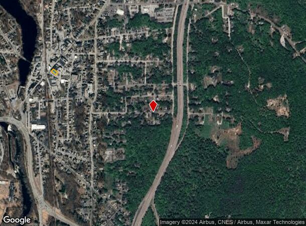  134 Main St, Danielson, CT Parcel Map