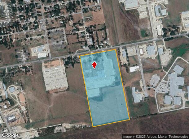  1300 Blackjack St, Lockhart, TX Parcel Map