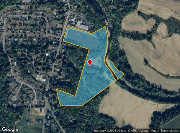 Kinderhook Crk, Valatie, NY Parcel Map