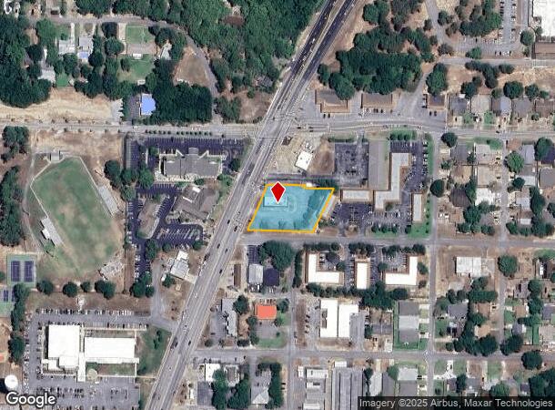  1281 N Eglin Pkwy, Shalimar, FL Parcel Map