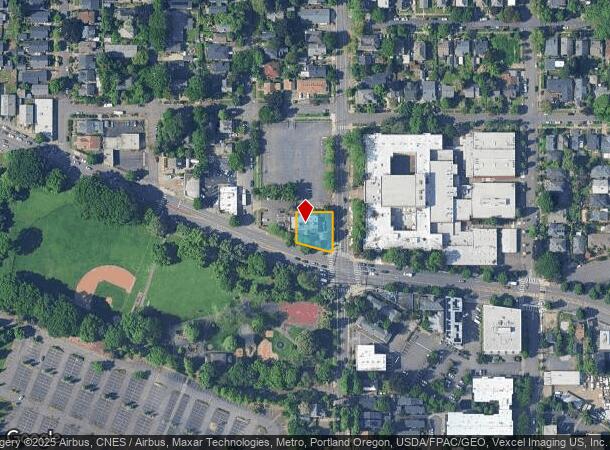  3432 Se 25Th Ave, Portland, OR Parcel Map