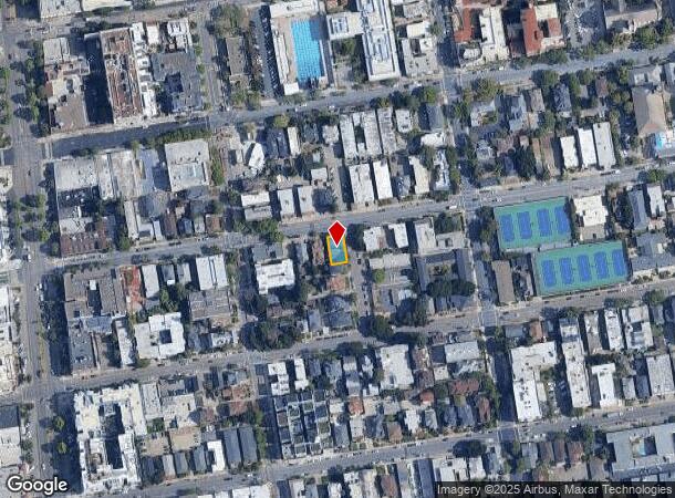  2216 Channing Way, Berkeley, CA Parcel Map