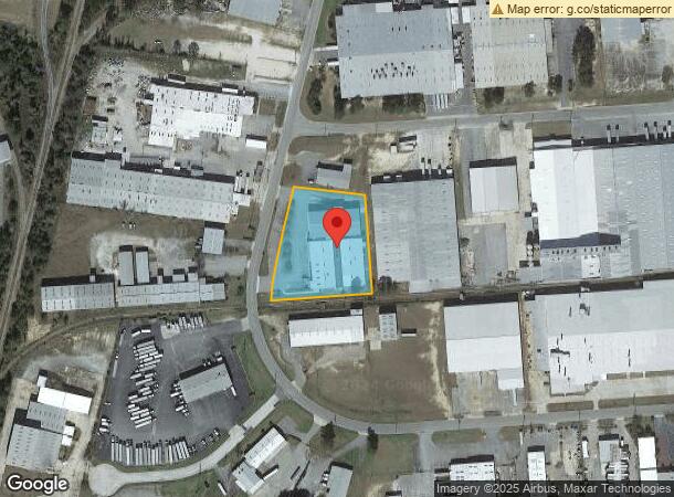  1611 James P Rodgers Dr, Valdosta, GA Parcel Map