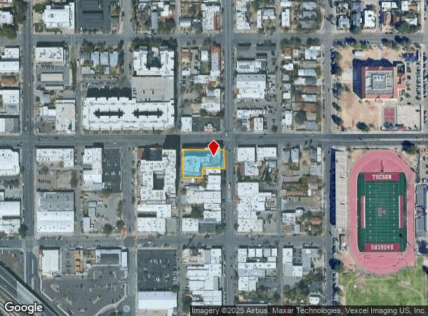 340 E 6Th St, Tucson, AZ Parcel Map