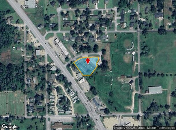 102 Oakdale Ct, Brazoria, TX Parcel Map