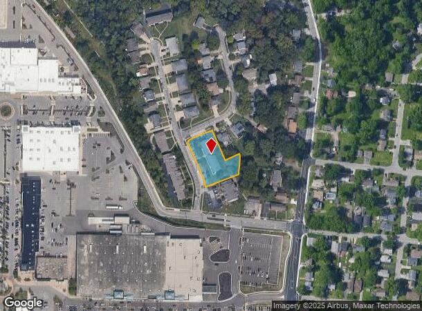 1316 Crotty Ct, Cincinnati, OH Parcel Map