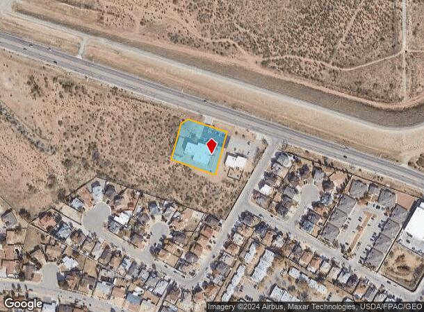  9565 Diana Dr, El Paso, TX Parcel Map