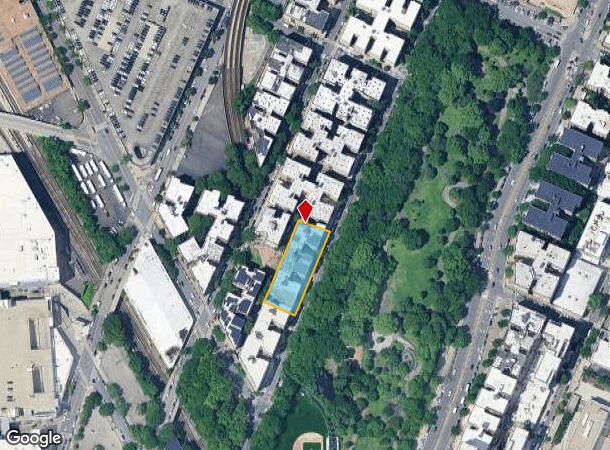  695 Walton Ave, Bronx, NY Parcel Map
