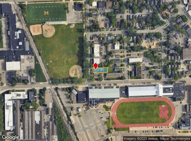 929 S Division St, Ann Arbor, MI Parcel Map