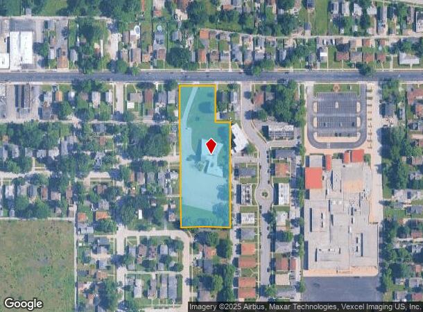  2631 Ridge Rd, Lansing, IL Parcel Map