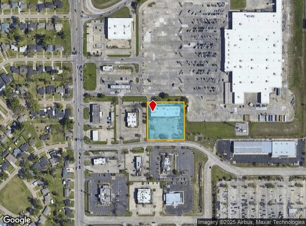 2645 Derek Dr, Lake Charles, LA Parcel Map