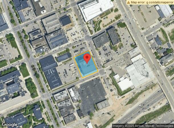  6001 Cass Ave, Detroit, MI Parcel Map