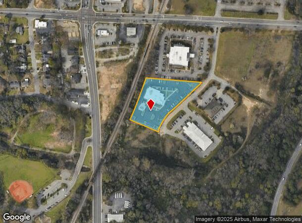 165 Park Central Dr, Columbia, SC Parcel Map